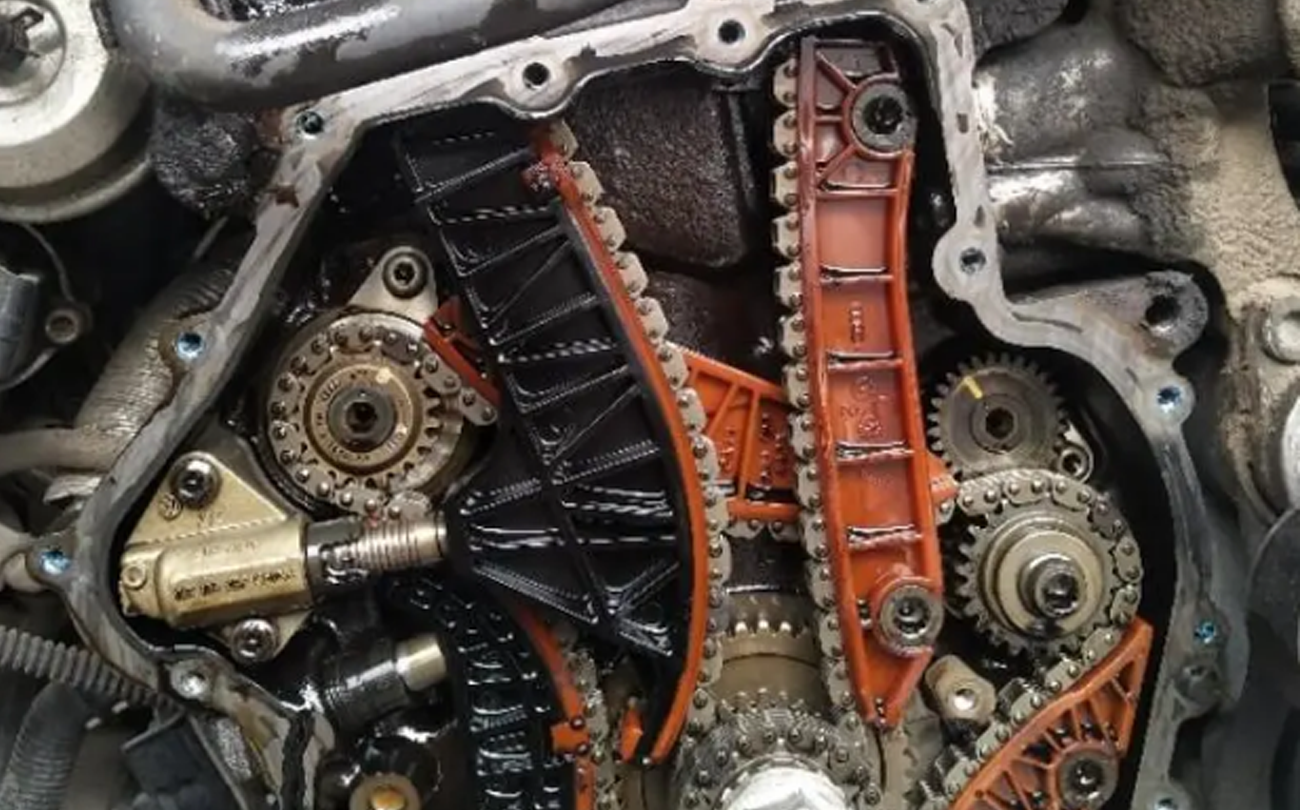 Yen rantai wektu ora diganti, kemungkinan banget nyebabake overhaul mesin.