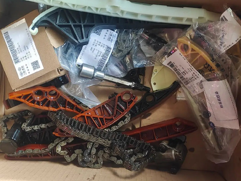 Ngganti rantai wektu lan tensioner kanggo mesin Volkswagen Passat EA888