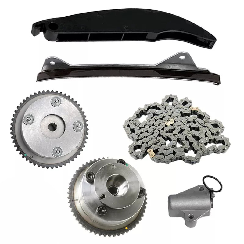 Timing Chain Kit Exhaust Intake CVVT Gear untuk Kia Jiwa Hyundai Elantra 2.0L 1.8L